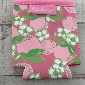 Lilly Pulitzer Tootie Fruity Pink Drink Hugger